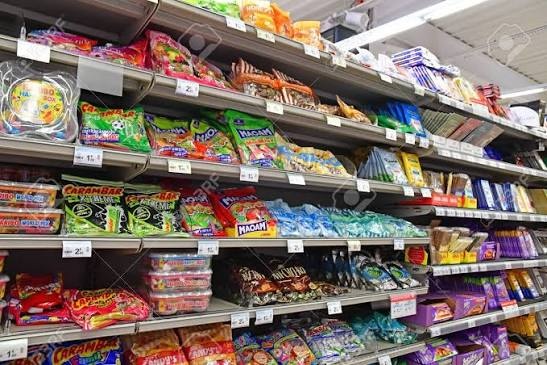 Rayon confiserie et bonbons